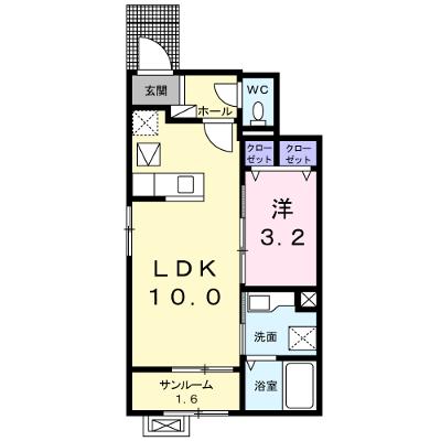 グランフィールズ　花園 104【管理NO：1-028334701-01040】 ★家具家電は申し込み後に搬入します★ ★2026年09月上旬入居可能★の物件画像