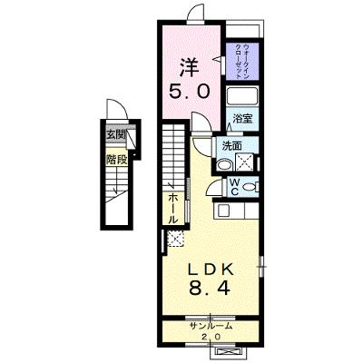 リバーサイド大島 201【管理NO：1-019124701-02010】 ★家具家電は申し込み後に搬入します★の物件画像