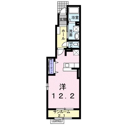 ジュネスⅠ 102【管理NO：1-018286001-01020】 2026年07月上旬入居可能の物件画像