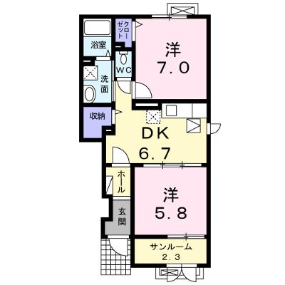 アンジュ・パラッツオＡ 103【管理NO：1-018198201-01030】 ★家具家電は申し込み後に搬入します 2026年07月下旬入居可能の物件画像