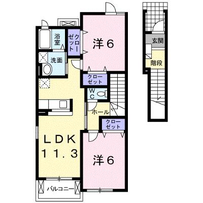 フラン　Ｂ 202【管理NO：1-014880402-02020】 ★家具家電は申し込み後に搬入しますの物件画像