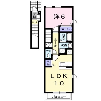プリマクラッセ 201【管理NO：1-014757301-02010】 ★家具家電は申し込み後に搬入しますの物件画像