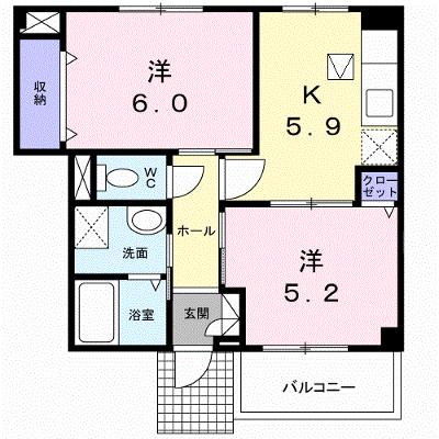 クリアネス 102【管理NO：1-014088001-01020】 ★家具家電は申し込み後に搬入しますの物件画像