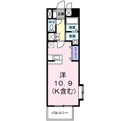 メゾン・ド・ポプラ 101【管理NO：1-013213201-01010】 ★家具家電は申し込み後に搬入します★の物件画像