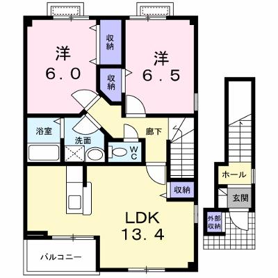 リュミエール　Ａ 204【管理NO：1-012373901-02040】 ★家具家電は申し込み後に搬入しますの物件画像