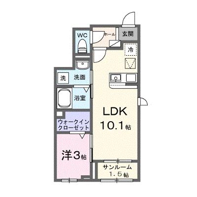 アルバーダ 101【管理NO：1-028749301-01010】 ★家具家電は申し込み後に搬入します 2026年09月下旬入居可能の物件画像