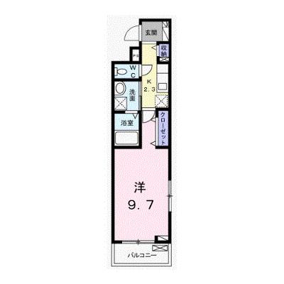 アガパンサス　Ⅱ 201【管理NO：1-026959101-02010】 ★家具家電は申し込み後に搬入します 2026年07月下旬入居可能の物件画像