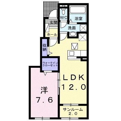 ル・ボートン 103【管理NO：1-026749501-01030】 ★家具家電は申し込み後に搬入しますの物件画像