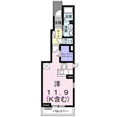 アプローズ　Ⅱ 101【管理NO：1-020002501-01010】 ★家具家電は申し込み後に搬入します★の物件画像