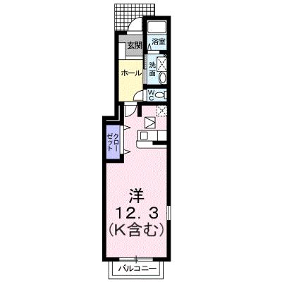 ウィスティリア　Ⅱ 101【管理NO：1-013909001-01010】 ★家具家電は申し込み後に搬入します★の物件画像