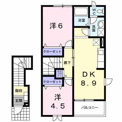 カーサ・ティンブレ 203【管理NO：1-011533201-02030】 2026年07月中旬入居可能の物件画像