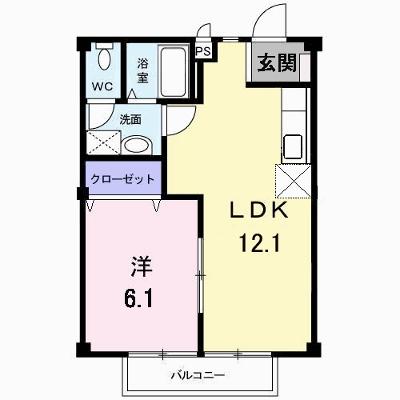 パストラル２１ 203【管理NO：1-007875801-02030】 ★家具家電は申し込み後に搬入します★の物件画像