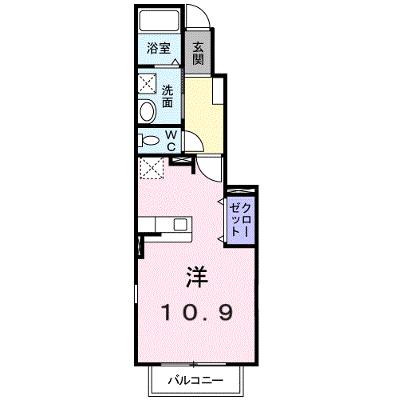 カーサ・ソーレ　Ａ 102【管理NO：1-014823601-01020】 ★家具家電は申し込み後に搬入しますの物件画像