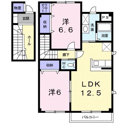 セレーノヒナザワ　Ｂ 201【管理NO：1-012593302-02010】 ★家具家電は申し込み後に搬入します 2026年07月中旬入居可能の物件画像