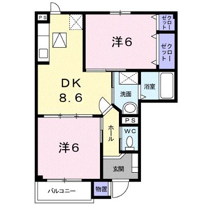 サンヒルズ　Ｂ 102【管理NO：1-011764602-01020】 ★家具家電は申し込み後に搬入しますの物件画像