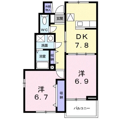コーポくるみ 103【管理NO：1-011625901-01030】 ★家具家電は申し込み後に搬入します 2026年08月中旬入居可能の物件画像