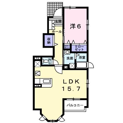 ローズ・パレス・ツバサ　Ｂ 101【管理NO：1-015103402-01010】 ★家具家電は申し込み後に搬入します 2026年08月上旬入居可能の物件画像