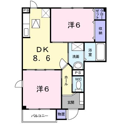 リバーウエスト　Ｂ 101【管理NO：1-011859402-01010】 ★家具家電は申し込み後に搬入しますの物件画像