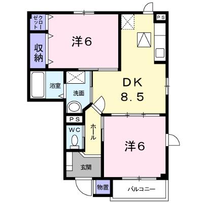 サンヒルズ　Ｂ 103【管理NO：1-011764602-01030】 ★家具家電は申し込み後に搬入しますの物件画像