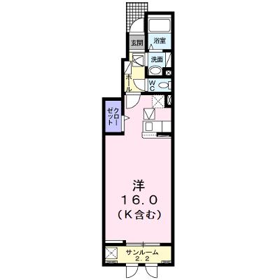 セレーン扇田Ｂ 102【管理NO：1-024937502-01020】 ★家具家電は申し込み後に搬入しますの物件画像