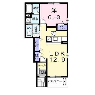 エオン２１－Ⅴ 102【管理NO：1-014009901-01020】 ★家具家電は申し込み後に搬入します 2026年08月下旬入居可能の物件画像