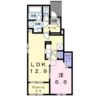 Ａｎｔａｒｅｓ 103【管理NO：1-024557301-01030】 ★家具家電は申し込み後に搬入します★の物件画像