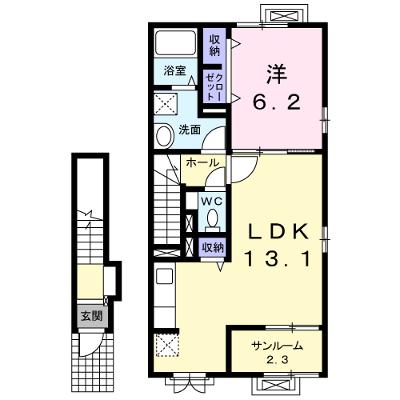 ヴィラ弁天北 202【管理NO：1-022815901-02020】 ★家具家電は申し込み後に搬入します★の物件画像