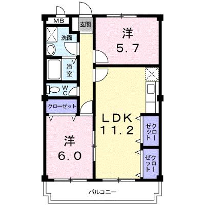ニューマリッチ愛 303【管理NO：1-003877701-03030】 ★家具家電は申し込み後に搬入しますの物件画像