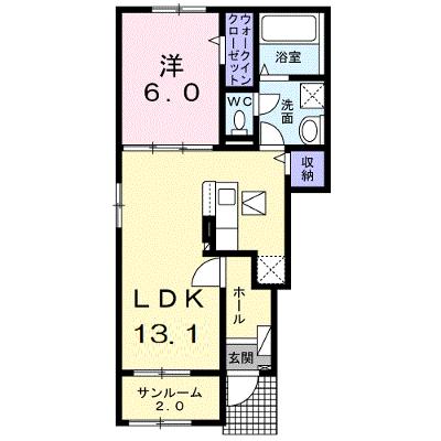 ベルモア長附 101【管理NO：1-026761501-01010】 ★家具家電は申し込み後に搬入します★の物件画像