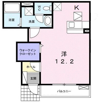 第２　レイク　ヴィレッジ 102【管理NO：1-017278201-01020】 ★家具家電は申し込み後に搬入します★の物件画像