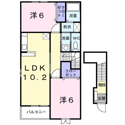 ボア・ソルーチＡ 201【管理NO：1-013054801-02010】 ★家具家電は申し込み後に搬入しますの物件画像
