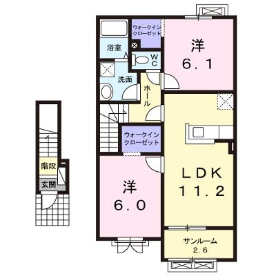 シャイニング 203【管理NO：1-018916601-02030】 ★家具家電は申し込み後に搬入します 2026年08月下旬入居可能の物件画像