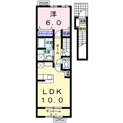 プレシャス　手屋 203【管理NO：1-016685801-02030】の物件画像