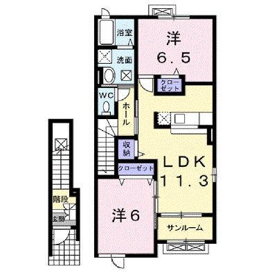 インフィニティーＡ 202【管理NO：1-015457601-02020】 ★家具家電は申し込み後に搬入しますの物件画像