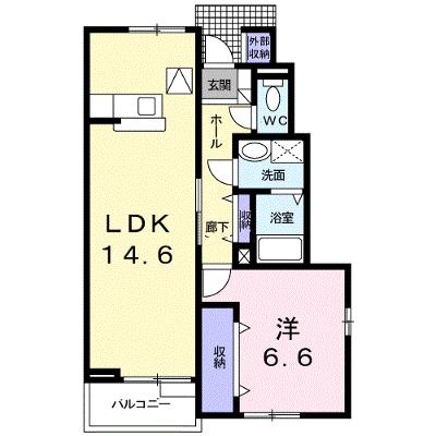 プルミエ・アムールⅢ 101【管理NO：1-012435201-01010】 ★家具家電は申し込み後に搬入します★の物件画像