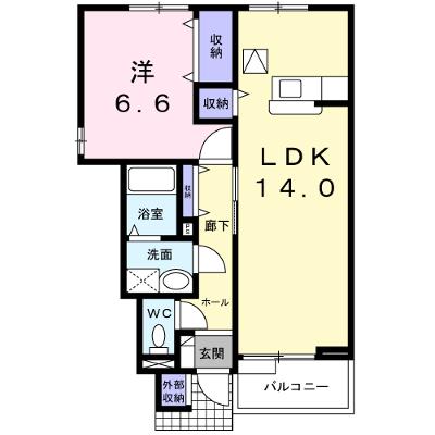 プリムローズⅡ 101【管理NO：1-012341002-01010】 ★家具家電は申し込み後に搬入しますの物件画像