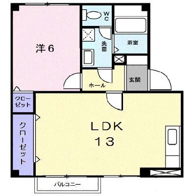 カーサ・クレール 104【管理NO：1-006024001-01040】 ★家具家電は申し込み後に搬入しますの物件画像