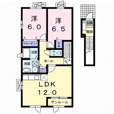 ファイン・ハル・エ－ル　Ⅳ 203【管理NO：1-015341901-02030】 ★家具家電は申し込み後に搬入しますの物件画像