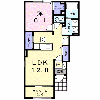 ソレイユ高岡Ⅰ 101【管理NO：1-020361601-01010】 ★家具家電は申し込み後に搬入します★の物件画像