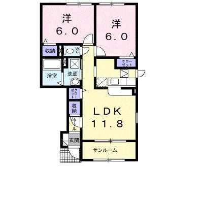 ヴィラ・アルペ－ジュ　Ⅱ 103【管理NO：1-015057001-01030】の物件画像