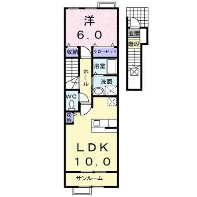 メゾン・ヌーベル　Ａ 202【管理NO：1-014558201-02020】 ★家具家電は申し込み後に搬入しますの物件画像