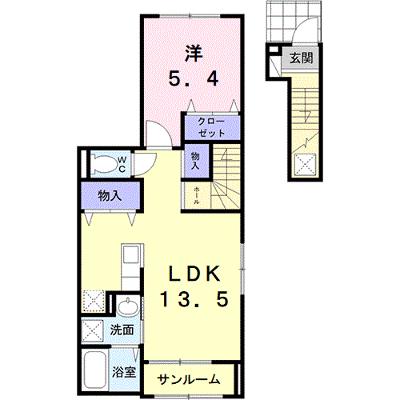 セイリング 201【管理NO：1-023991801-02010】 ★家具家電は申し込み後に搬入します 2026年08月下旬入居可能の物件画像