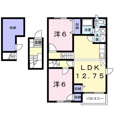 ジュアン雅 201【管理NO：1-011588801-02010】 ★家具家電は申し込み後に搬入します★の物件画像