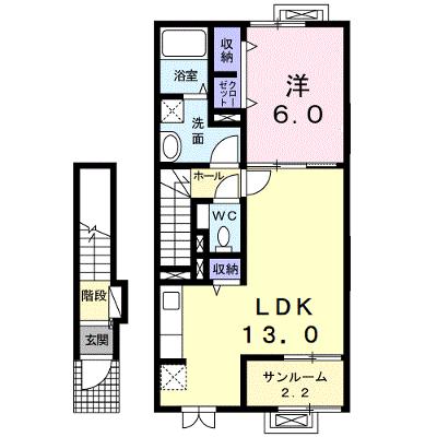 エクラ　ジュ 204【管理NO：1-018524401-02040】 2026年07月下旬入居可能の物件画像