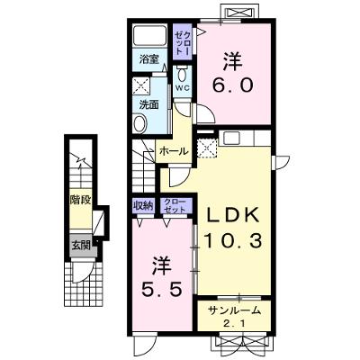 グランデ　ブラール西美沢野　Ｃ 204【管理NO：1-016586501-02040】 2026年07月中旬入居可能の物件画像