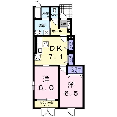 ニューフォレスト　Ｂ 102【管理NO：1-016510202-01020】 2026年07月上旬入居可能の物件画像