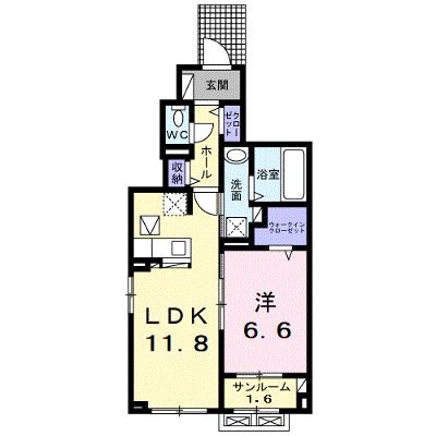 バーベナ 103【管理NO：1-027204101-01030】 2026年07月下旬入居可能の物件画像