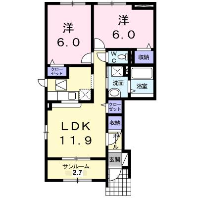 ユーフォリア　Ⅰ 101【管理NO：1-016397201-01010】 2026年07月中旬入居可能の物件画像
