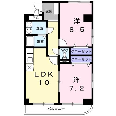 ツーノミヤ・プレッソ 201【管理NO：1-012436101-02010】 2026年07月上旬入居可能の物件画像