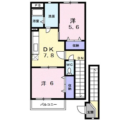 サン・ボヌール 202【管理NO：1-010710801-02020】 2026年07月中旬入居可能の物件画像